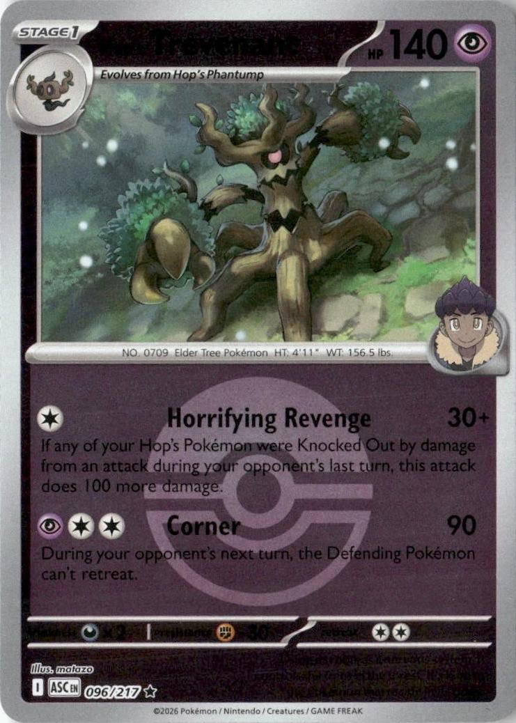 Ascended Heroes Hop's Trevenant [Ball] Pokémon card